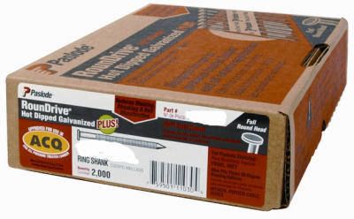 Paslode 2,000 Count 3 1/2 Brite Roundrive Framing Nail  