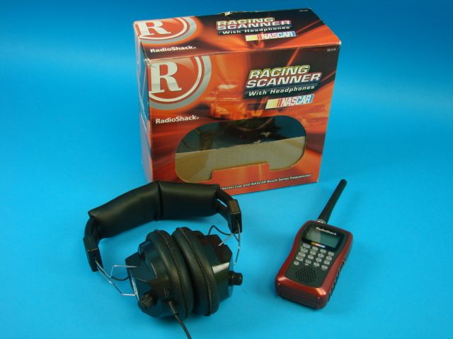 NASCAR RACING SCANNER+Headphone Set NOAA Skywarn Radio  