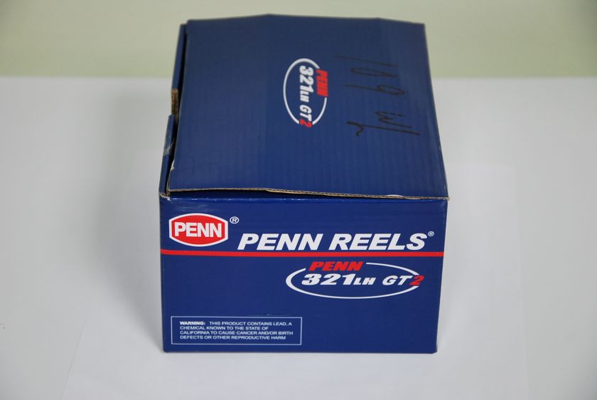 NEW PENN REELS 321LH GT2 SUPER LEVEL WIND LEFT HAND MODEL  