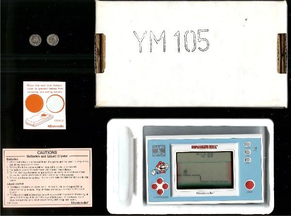 1988 Ninendo GAME & WATCH SUPER MARIO BROS. OEM BOXED  