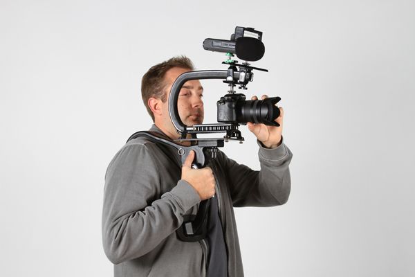 Hands Free DSLR Camcorder Video Stabilizer works with Cam Caddie 