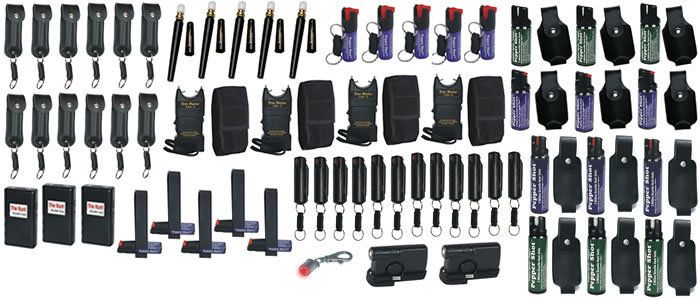 Stun Guns Pepper Spray Protection Package  