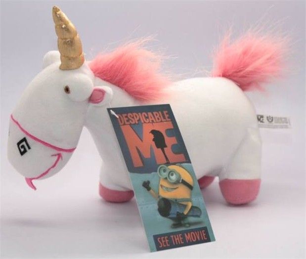 DESPICABLE ME UNICORN AGNES STUFFED FLUFFY PLUSH TOY  