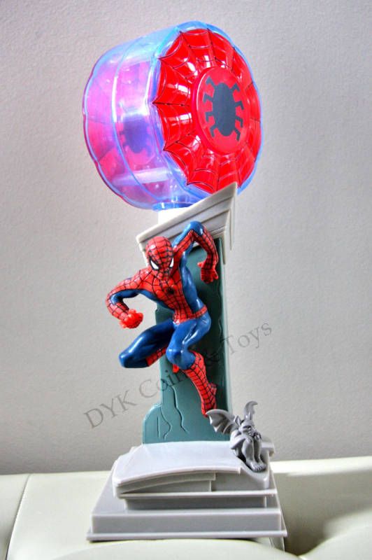 NEW SPIDERMAN FRIENDS TABLETOP BEDSIDE LAMP NIGHT LIGHT  