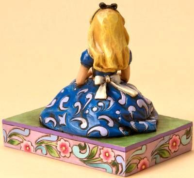 enesco jim shore disney traditions awaiting an adventure alice in 