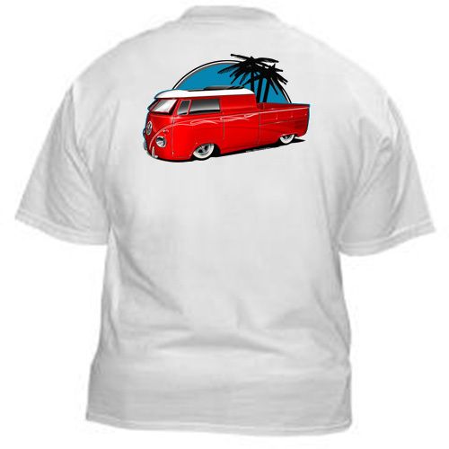 Hot Rod T Shirt #EB18 Volkswagen Bus Truck Cargo pickup  