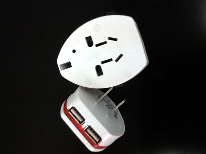 Universal Power Travel USB Charger Adapter Plug AC Wide***