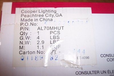 Cooper Lighting AL70MHUT 70W Metal Halide Dusk to Dawn  