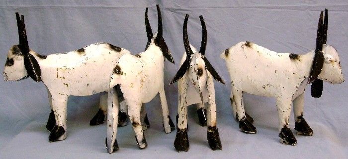 Metal Yard Garden Art 16 Medium Billy Goat MI126  