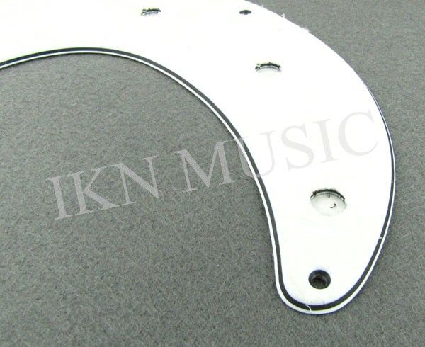 1pcs 3 Ply 9 Holes Pearl White PB Bass Pickguard /Guitar Parts  